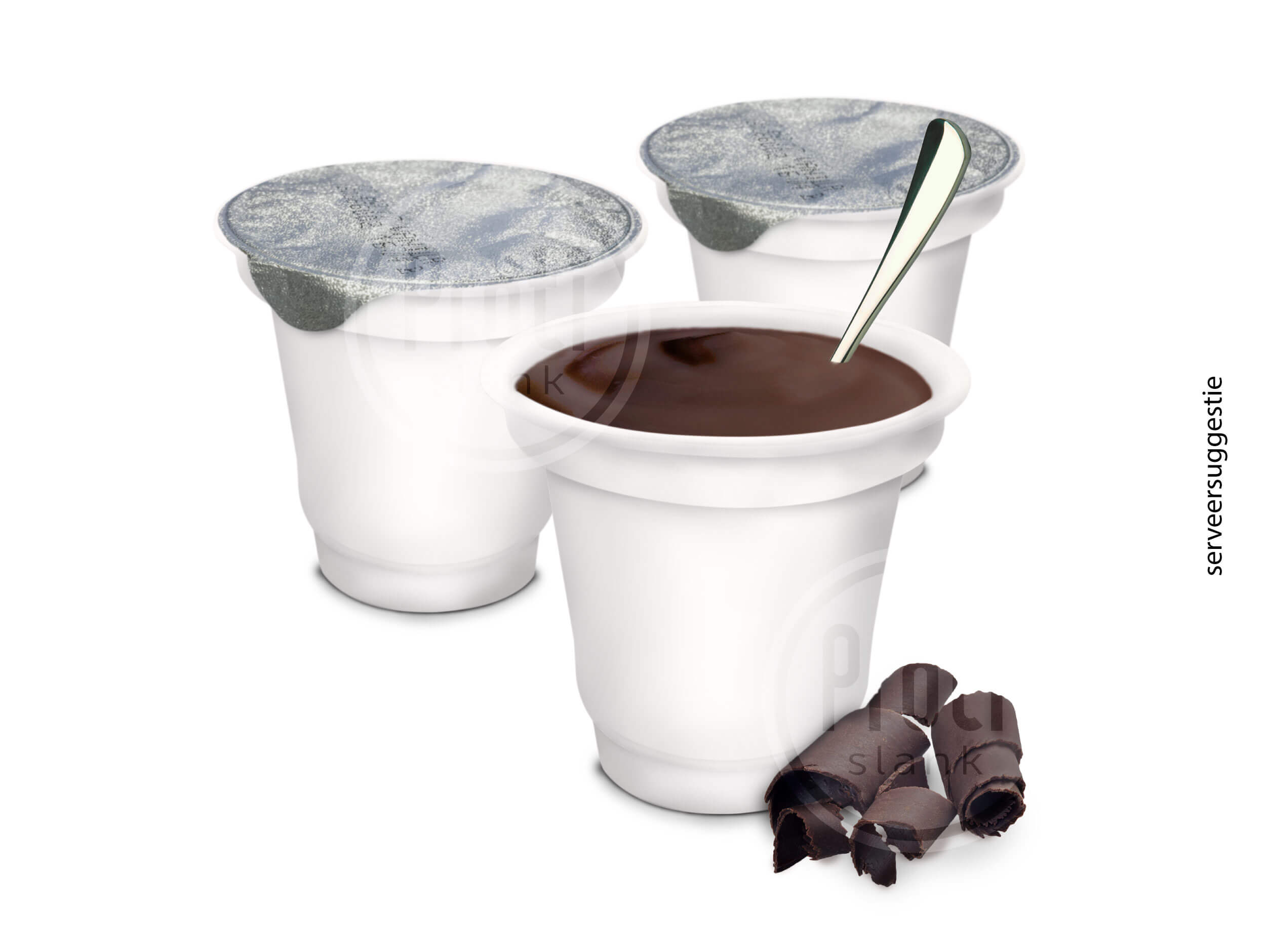 Koolhydraatarme Chocolade pudding